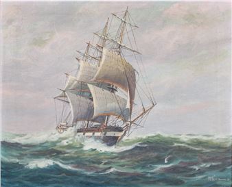 Marine Painting - William Henry Harlowe