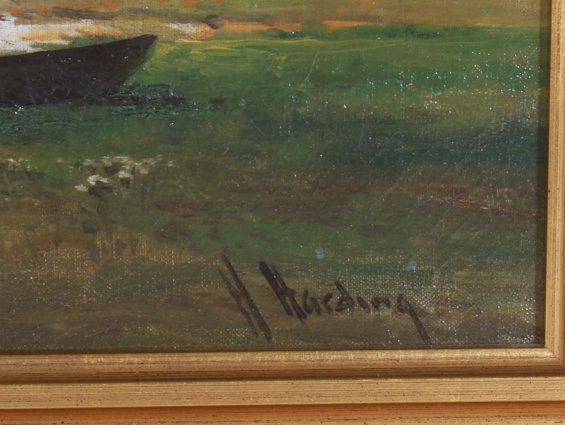 H. Harding | H Harding Lakeside Landscape (19) | MutualArt