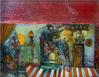 At the Theatre - Ion Atanasiu Delamare