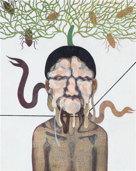 Snake, Come On!! by Eisuke Sato, Painted in 2007