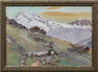Hamlet in the Alps - Gottlieb Kagi