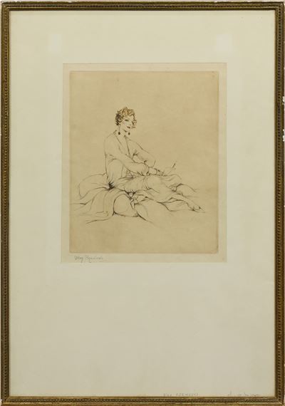 Seated Woman - Alexander Rzewski