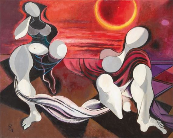 Sunset by Egon Vitalis Biel, 1966