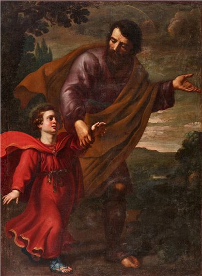 St. Joseph with the Infant Christ by Antiveduto Grammatica