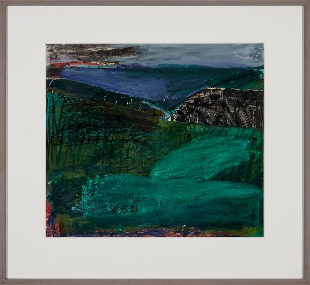 Artwork by Idris Murphy, View From Jamberoo, Made of mixed media collage