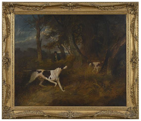 Martin Theodore Ward | Pointers Flushing Partridges | MutualArt