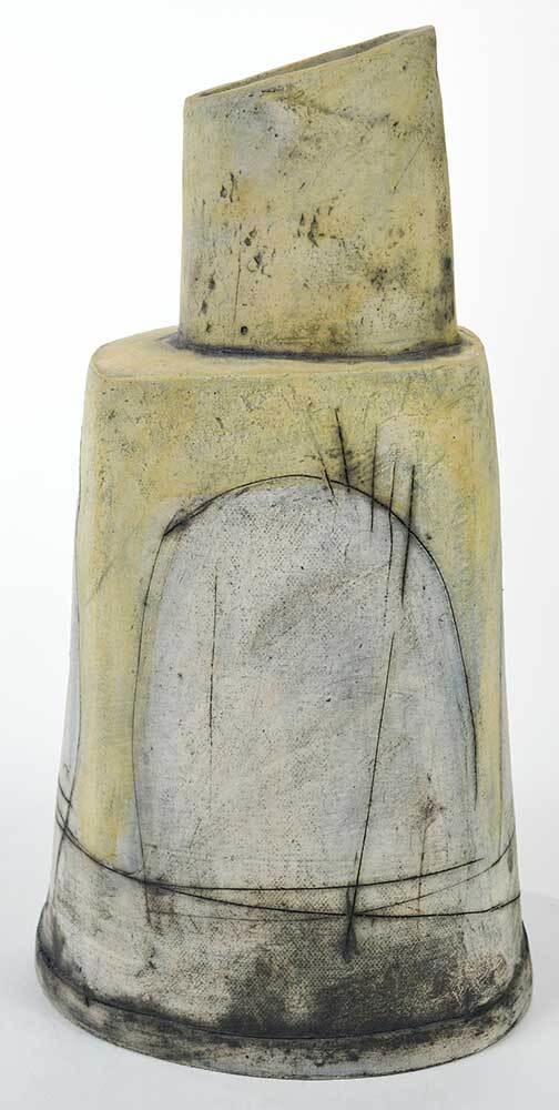 Artwork by Rob Pulleyn, Hark, Made of hand built sculptural vessel