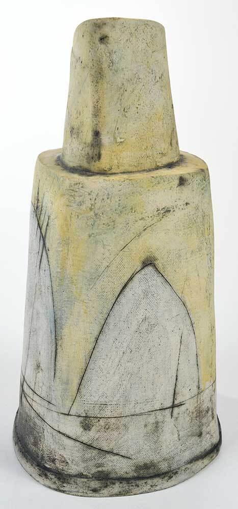 Artwork by Rob Pulleyn, Hark, Made of hand built sculptural vessel