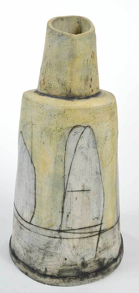 Artwork by Rob Pulleyn, Hark, Made of hand built sculptural vessel