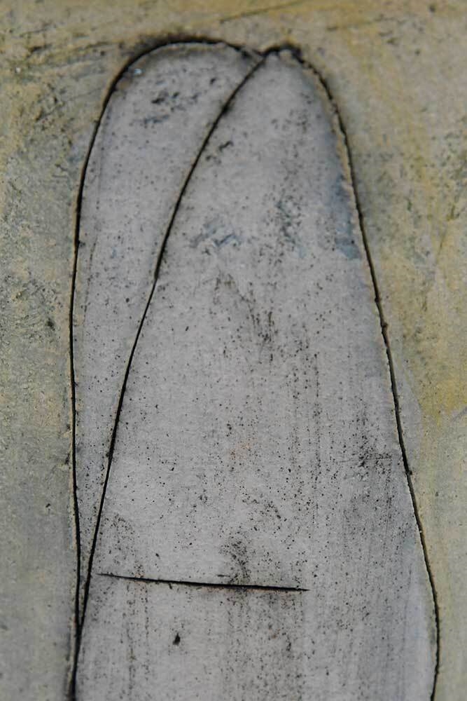 Artwork by Rob Pulleyn, Hark, Made of hand built sculptural vessel