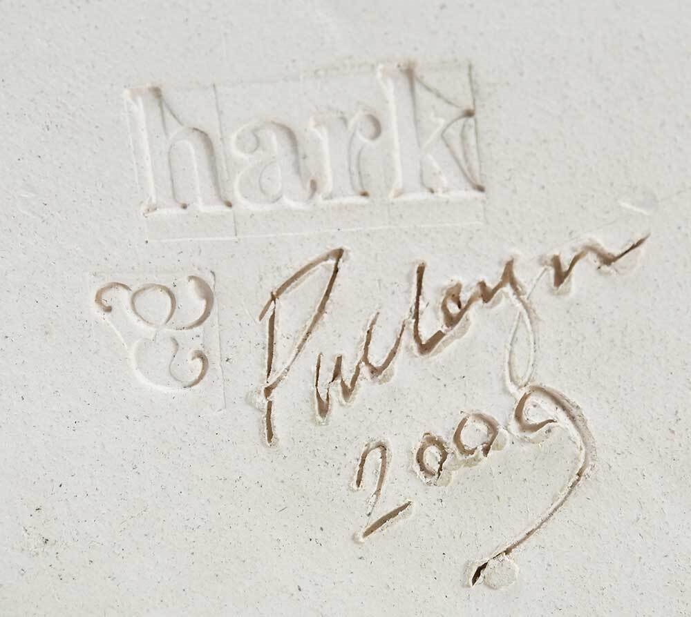 Artwork by Rob Pulleyn, Hark, Made of hand built sculptural vessel