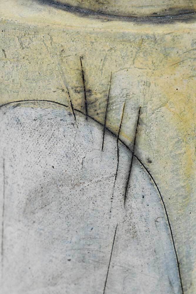 Artwork by Rob Pulleyn, Hark, Made of hand built sculptural vessel