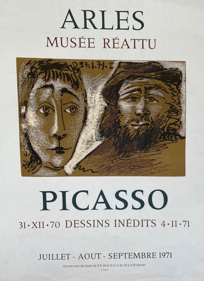 Picasso , Dessins Inédits