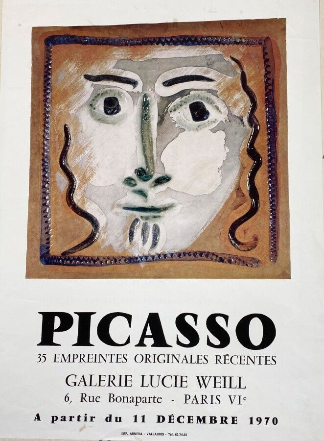 Picasso 35 Empreintes Originales Récentes