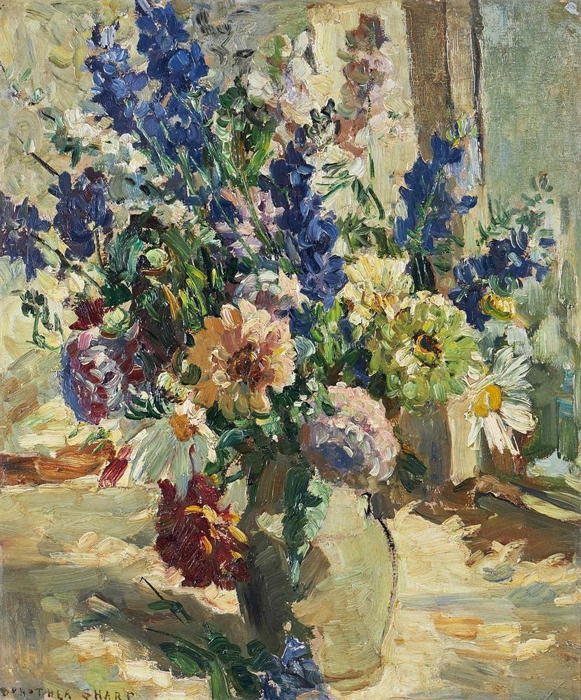 Dorothea Sharp | STILL LIFE OF SUMMER FLOWERS | MutualArt