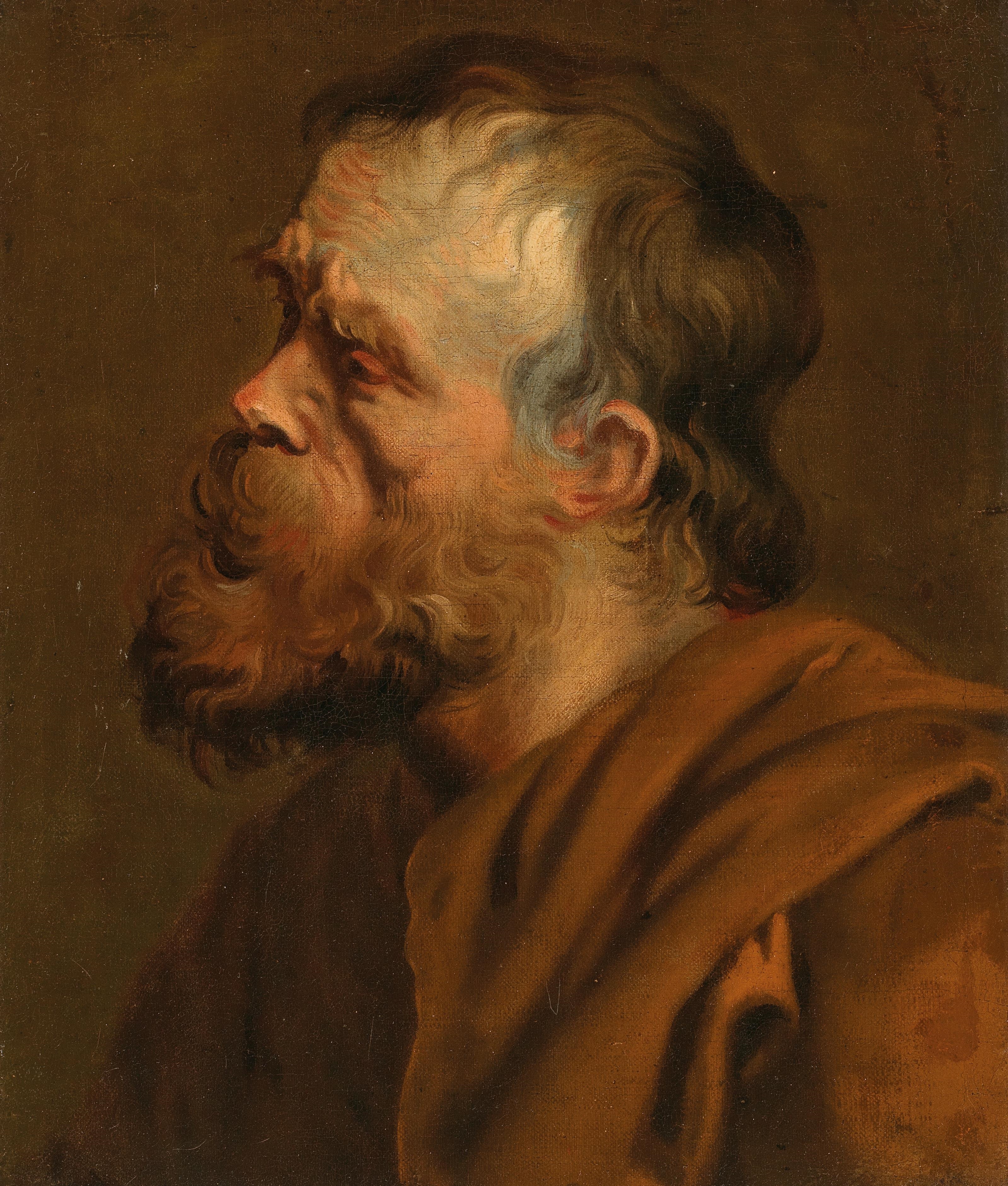 Study for an Apostle by Flemish School, 17th Century
