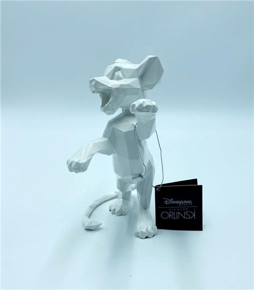 SIMBA – Édition Limitée Orlinski – Blanc – Roi Lion – Neuf