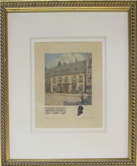 Beethoven's House and Schubert's Birth House in Vienna - E. Chabert