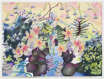 Sarah Ann Weber: Strong Blossoming Thing Forever - Anat Ebgi, LA (La Cienega Blvd)