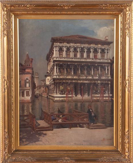 “Veduta di Venezia” by Emanuele Brugnoli, 1904