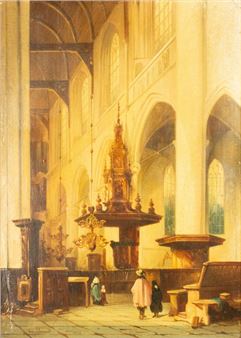 Church interior - A. Hoeman