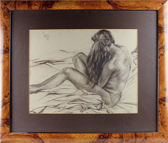 Desnudo femenino by Jose Luis Fuentetaja