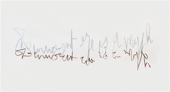 The innocent eye is a myth by Fred Eerdekens, 1990