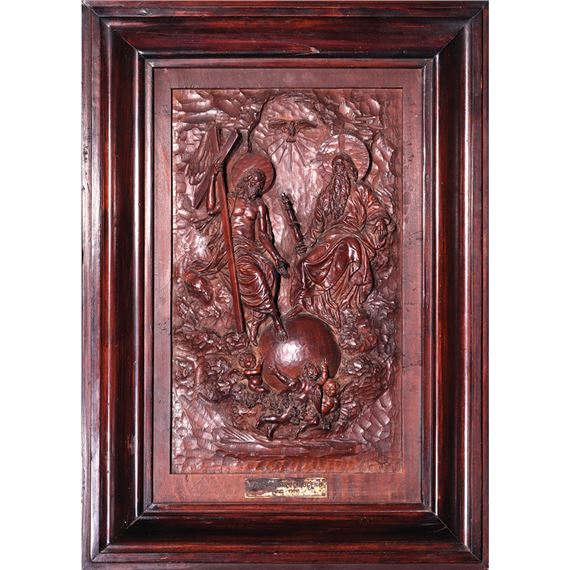 Holy Trinity by Graciano T. Nepomuceno, circa 1950