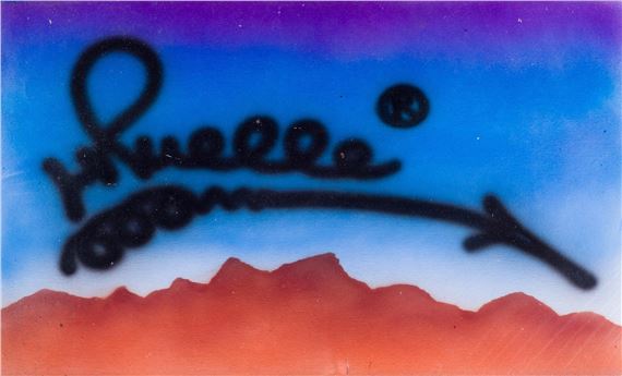 Tag / firma sobre el cielo by Juan Carlos Argüello, 1992