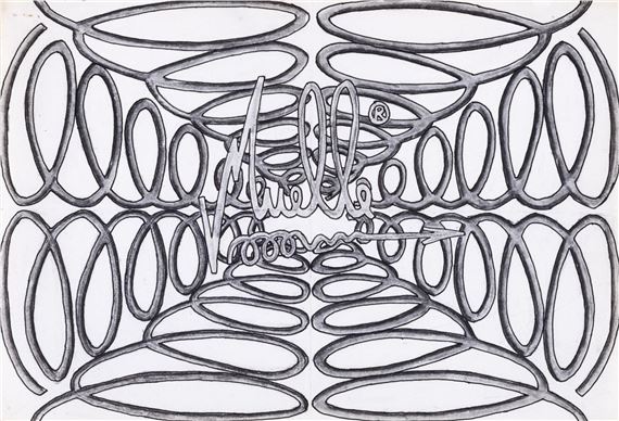 Tag / firma by Juan Carlos Argüello, 1986