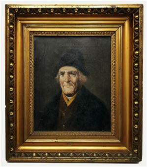 Portret starszego mężczyzny - Apolinary Kotowicz