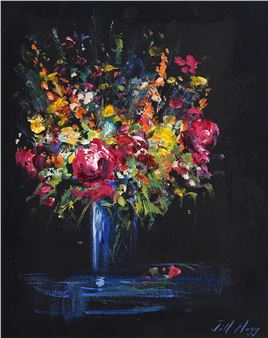 FLOWERS IN A VASE - Jill Hogg