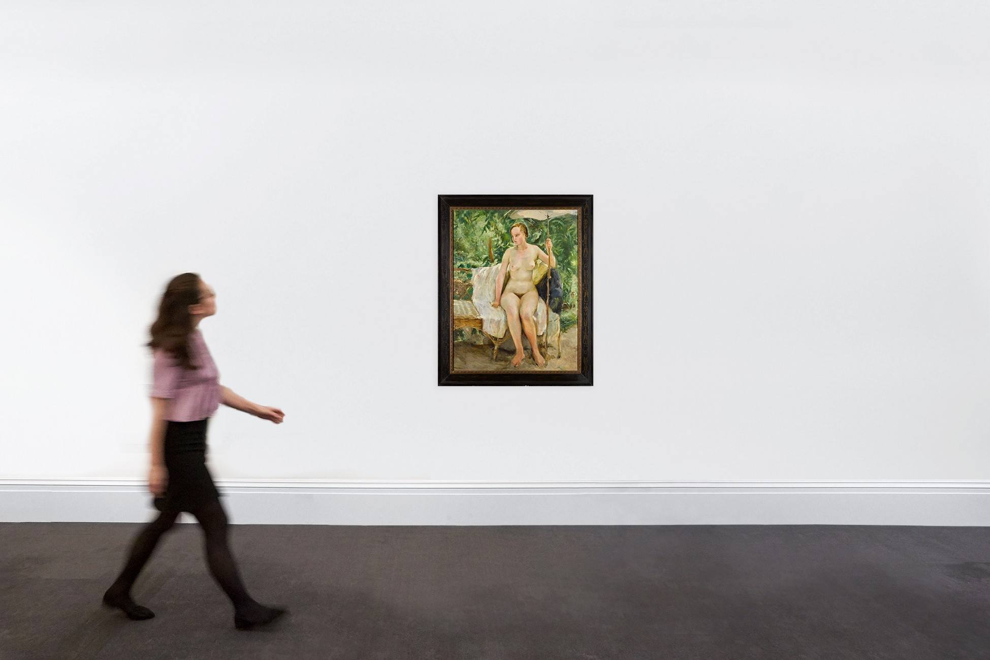 Artwork by Stepan Dudnik, Female Nude in Crimea, Made of oil on canvas