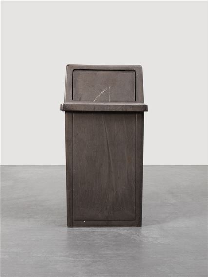 Untitled (Trashcan) by Klara Liden, Executed in 2013