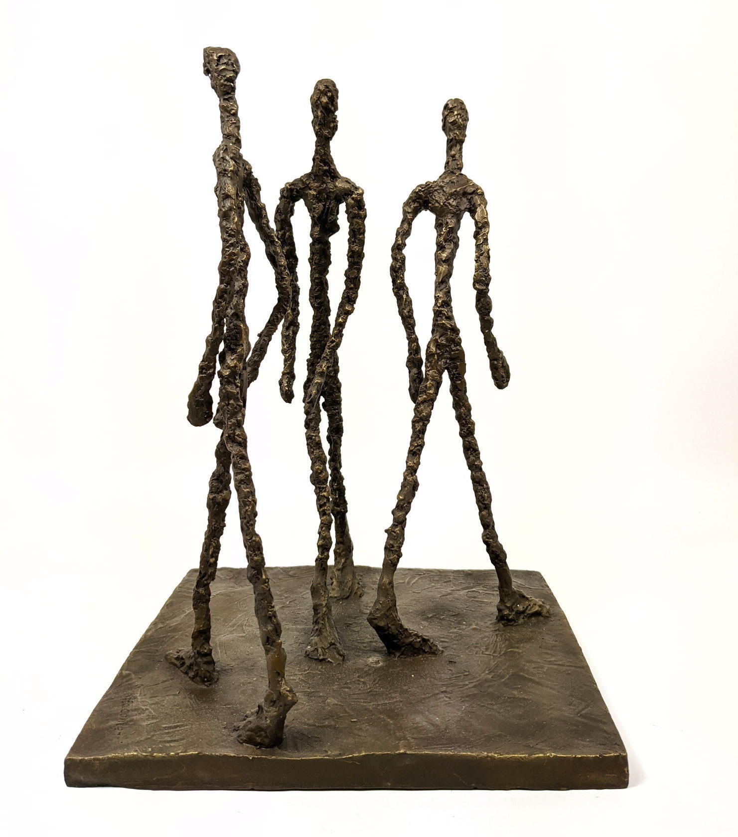 Three Men Walking by Alberto Giacometti