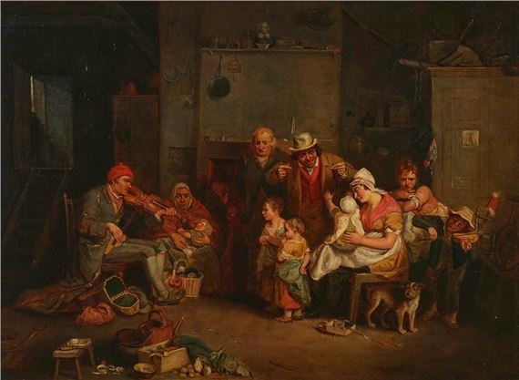 David Wilkie | The Blind Fiddler | MutualArt
