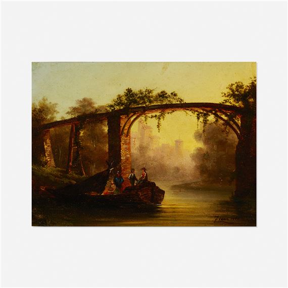 Aqueduct by Félix Ziem, 1860