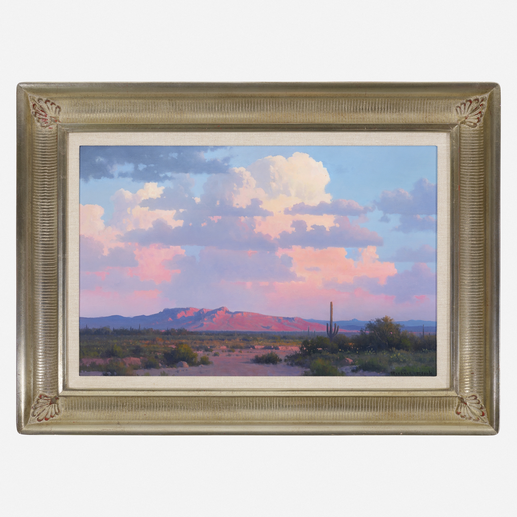 Michael Stack | Evening Sky Desert Land (1993) | MutualArt