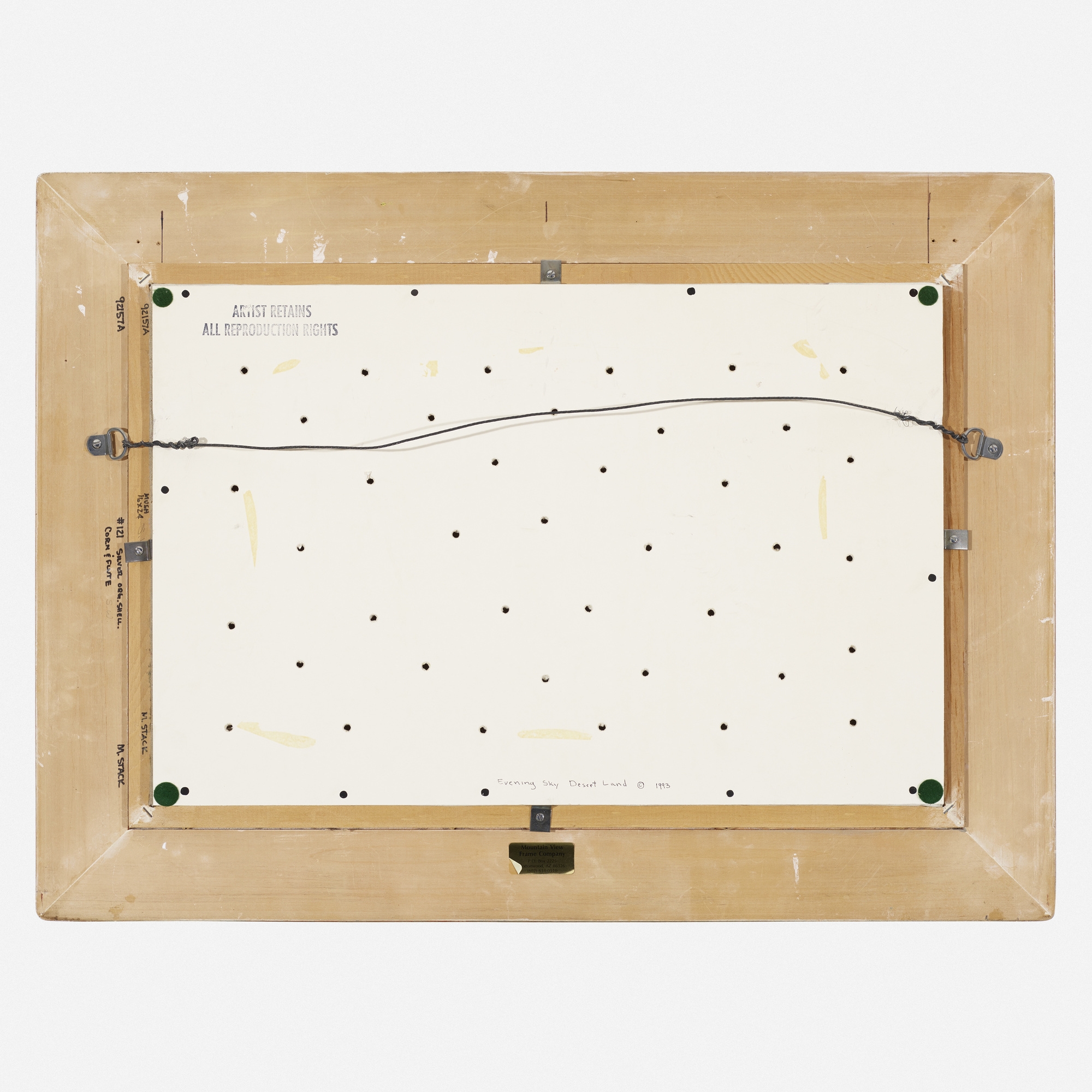 Michael Stack | Evening Sky Desert Land (1993) | MutualArt