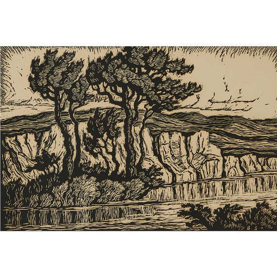 Sunshine Creek by Birger Sandzén, 1931