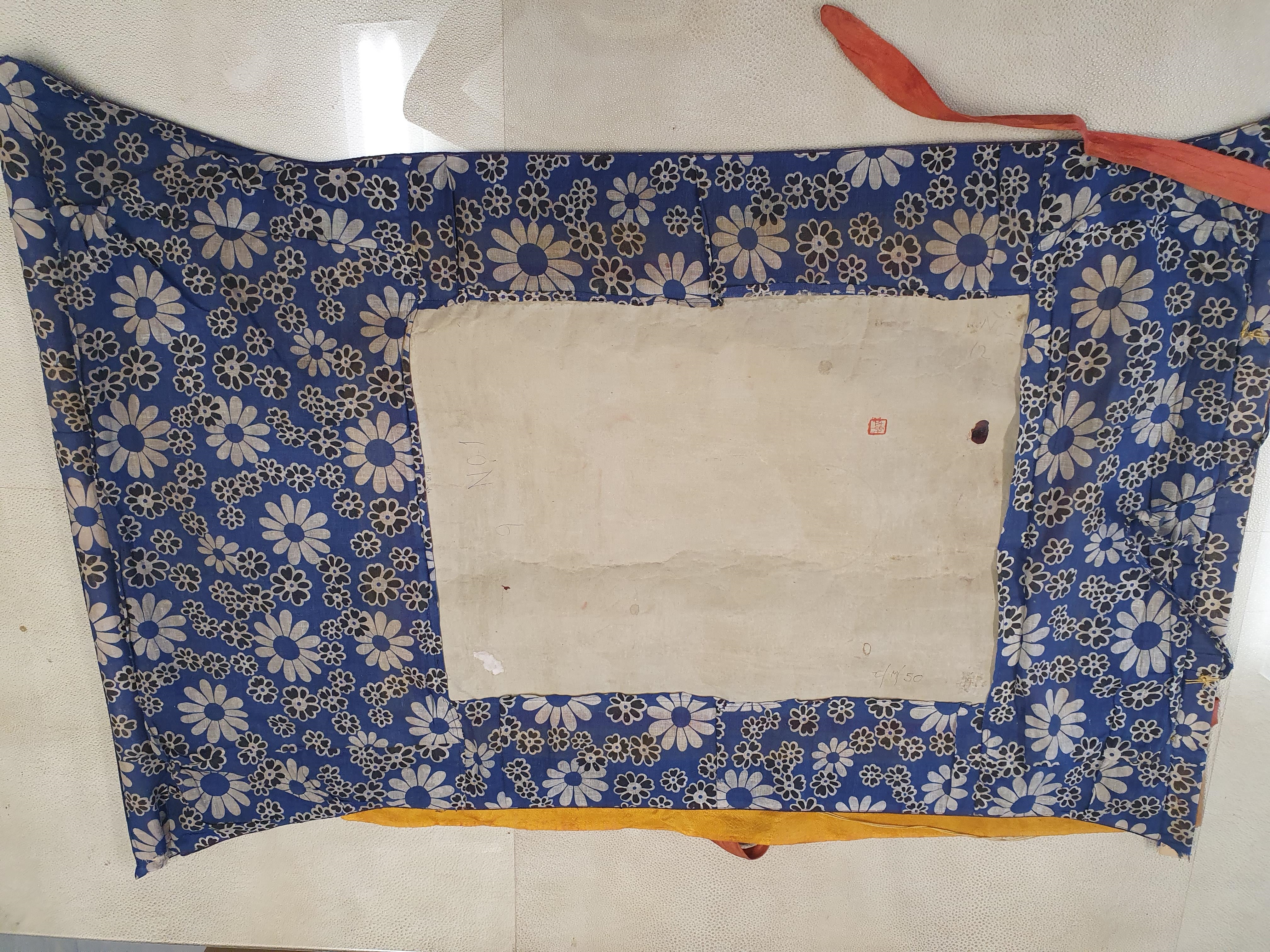 Artwork by Mongolian School, 19th Century, A MONGOLIAN THANGKA OF SADAKSARI AVALOKITESHVARA., Made of mounted in silk