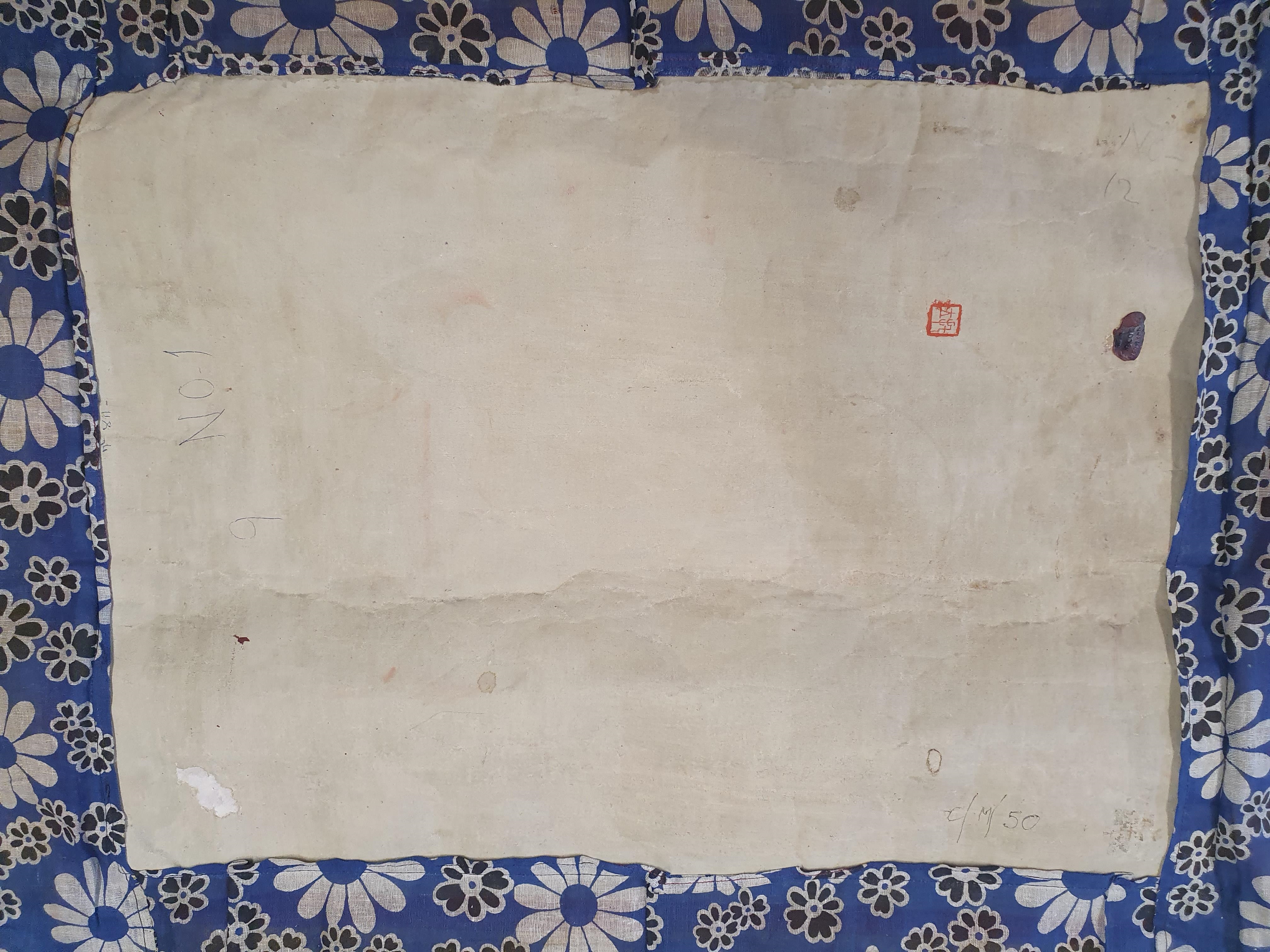 Artwork by Mongolian School, 19th Century, A MONGOLIAN THANGKA OF SADAKSARI AVALOKITESHVARA., Made of mounted in silk