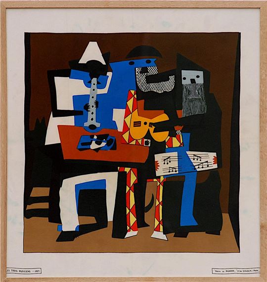 Les Musciens by Pablo Picasso