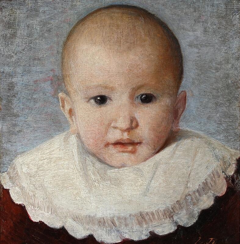 Theodor Ludwig Adam Restorff | Portrait of a child | MutualArt