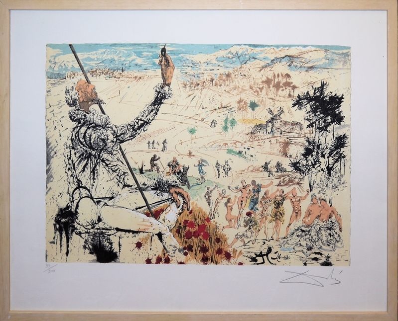 Don Quichotte by Salvador Dalí, 1957