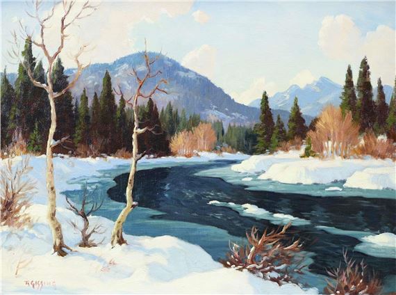 GHOST RIVER by Roland Gissing, 1940s