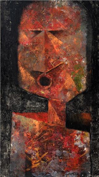 Hlava by Ota Janeček, 1962