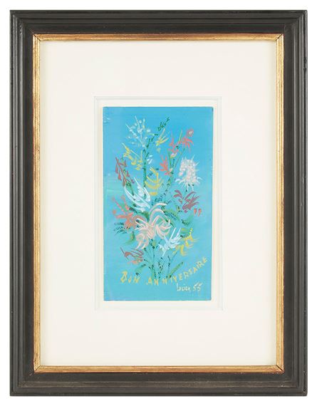 Lucien Coutaud Bon Anniversaire 1955 Mutualart