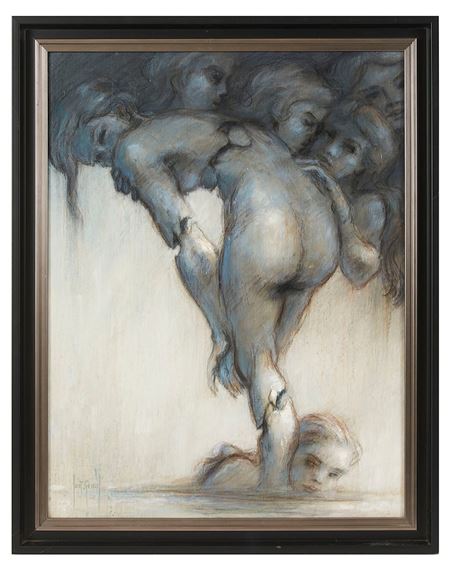 La grotte des Nymphes by Francis de Lassus Saint-Geniès