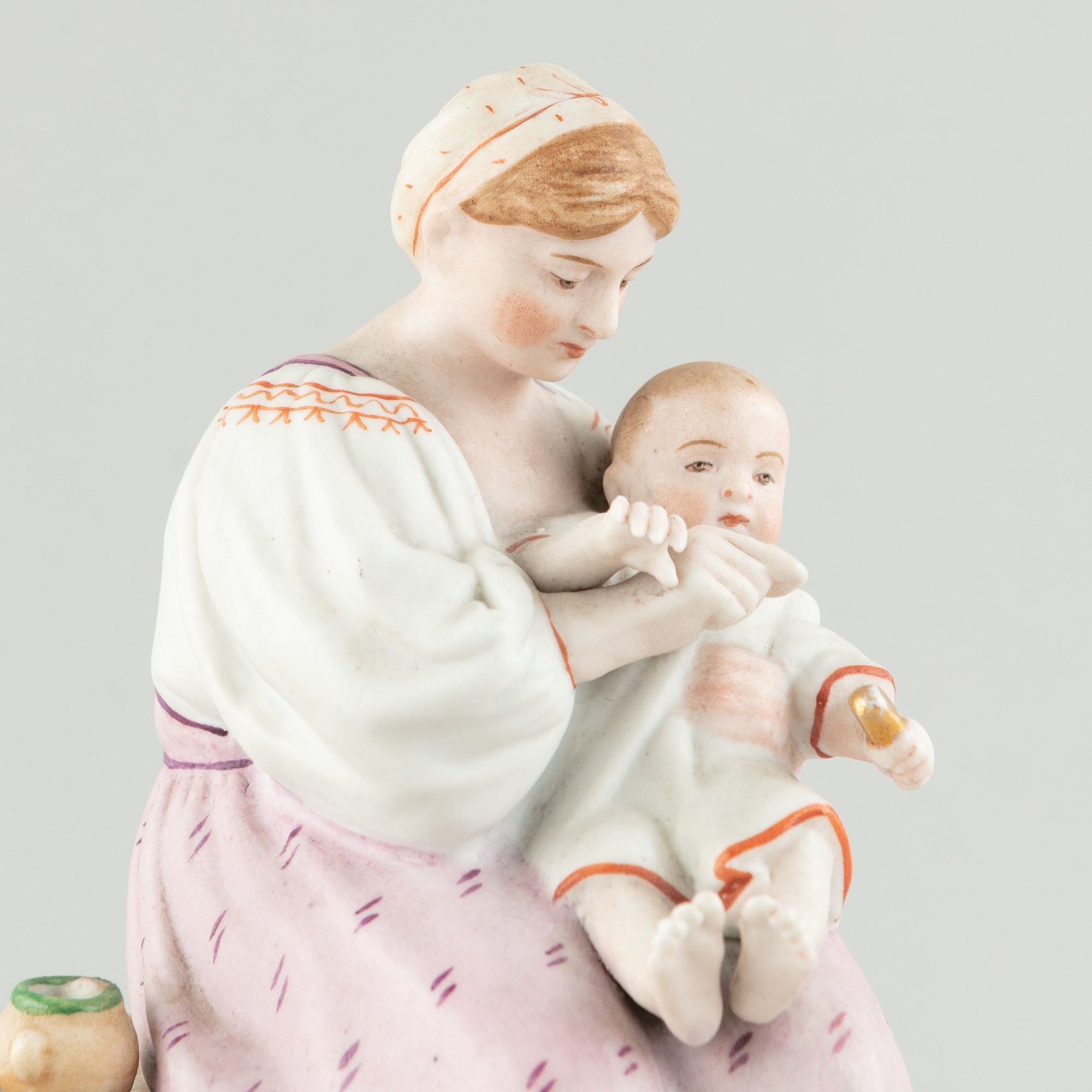 Artwork by Gardner, FIguriini, Made of porcelain, hand painted